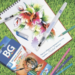 Кисть для рисования с резервуаром для воды - Фото 1