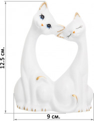 Фигурка декоративная «Пара кошечек» - Фото 1