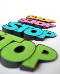 Подпорка для двери «Stop», зеленая - Фото 4