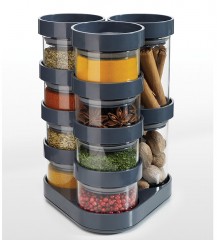 Набор емкостей для хранения специй, серый - Фото 2