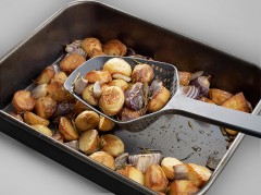 Шумовка большая «Scoop Plus», зеленая - Фото 5