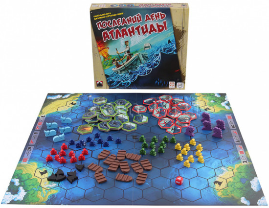Игра настольная «Последний день Атлантиды»
