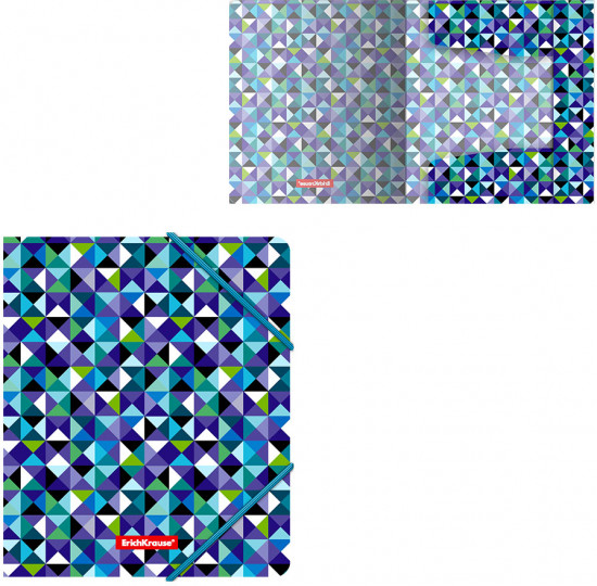 Папка на резинках «Cubes»