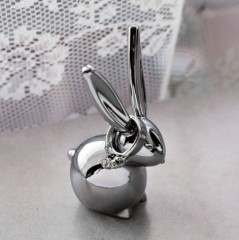 Держатель для колец «Кролик», хром - Фото 3