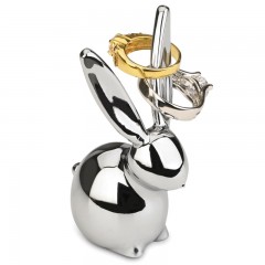 Держатель для колец «Кролик», хром - Фото 4