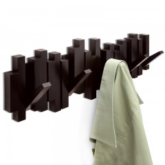 Вешалка настенная «Sticks», эспрессо - Фото 1