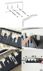 Вешалка настенная «Skyline», белая - Фото 2