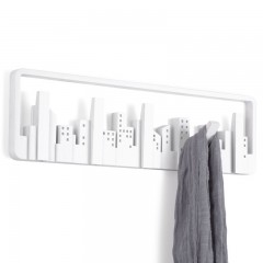 Вешалка настенная «Skyline», белая - Фото 3