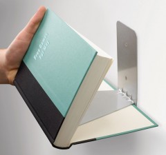 Полка книжная малая «Conceal», сталь - Фото 2