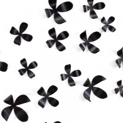 Декор для стен «Wallflower» (25 элементов), черный - Фото 1