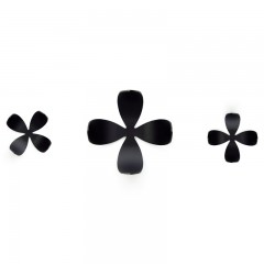 Декор для стен «Wallflower» (25 элементов), черный - Фото 2