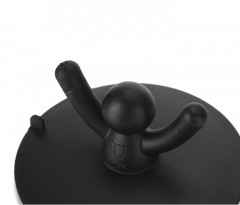 Пробка для ванны и раковины «Buddy», черная - Фото 4