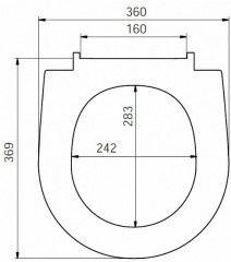 Сиденье-крышка для унитаза - Фото 1