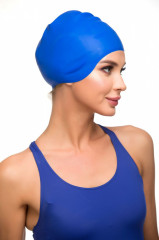 Шапочка для плавания с выемками для ушей - Фото 4