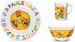 Набор детской посуды «Цифры и буквы» - Фото 3