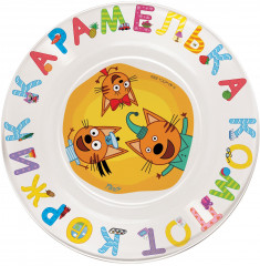 Набор детской посуды «Цифры и буквы» - Фото 4