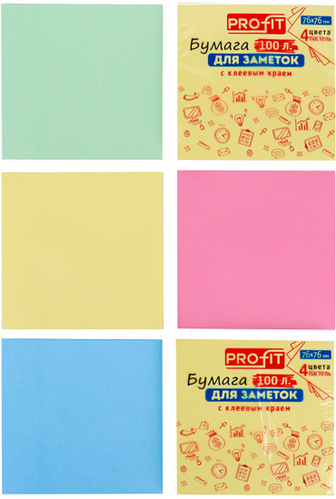 Блок для записи с клеевым краем