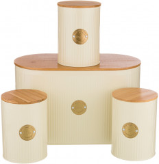 Хлебница с банками для сыпучих продуктов «Арктик» - Фото 1