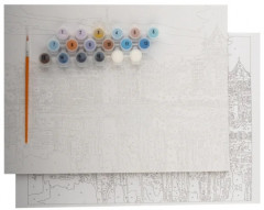 Раскраска по номерам «Прага» - Фото 1