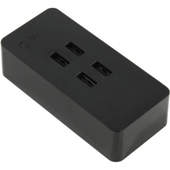 Зарядное устройство ORICO DCV-4U-(EU)-BK