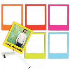 Цветные магнитные фоторамки «Polarframes» (6 штук) - Фото 1