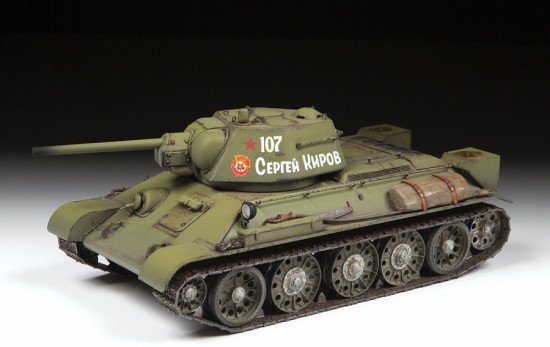 Модель сборная «Советский средний танк Т-34/76»