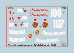 Модель сборная «Советский средний танк Т-34/76» - Фото 2