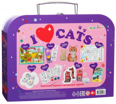 Набор для творчества «Я люблю котиков» - Фото 1