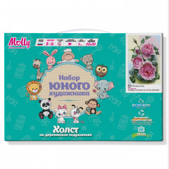 Набор юного художника «Розовые розы» - Фото 1