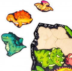 Пазл-головоломка «Динозавры» - Фото 3