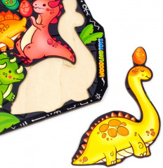 Пазл-головоломка «Динозавры» - Фото 4