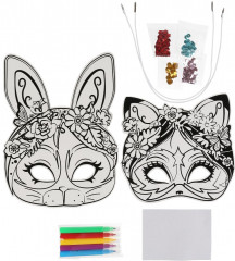 Набор для творчества «Создание бархатной маски» - Фото 1