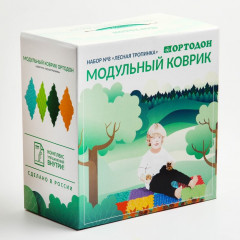Коврик массажный модульный «Лесная тропинка» - Фото 8