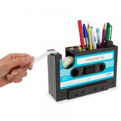 Органайзер для рабочего стола «Rewind», голубой - Фото 4