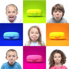 Ланч — бокс «MB Gram», малиновый - Фото 1