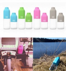 Бутылка «MB Positive» (0,33 л), голубая - Фото 3