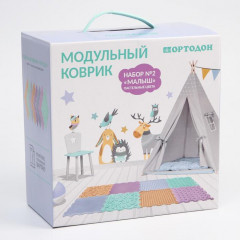 Коврик массажный модульный «Малыш» - Фото 6