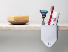 Клипса — карман для стола «Pockit», белая - Фото 2