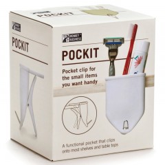 Клипса — карман для стола «Pockit», белая - Фото 5