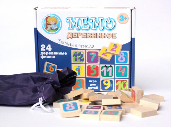 Игра настольная «Веселые числа»