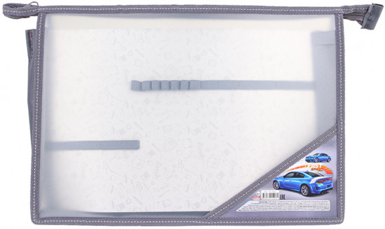 Папка для труда «Синий спорткар-1»