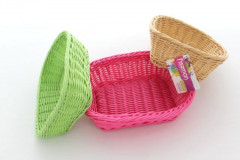 Плетеная корзинка прямоугольная (26 x 19 x 7 см) - Фото 1