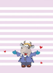 Блокнотик с бычками. Радужные перспективы. А мне все по барабану! - Фото 1