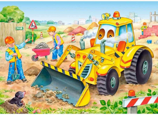 Пазл 4 в 1 «Транспорт»