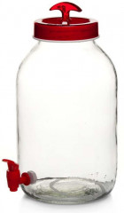 Банка с крышкой и вилкой - Фото 1