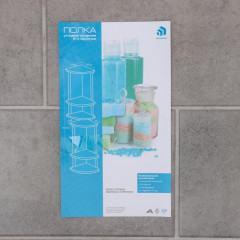 Полка угловая 2-х ярусная - Фото 3