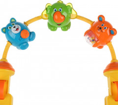 Дуга музыкальная на коляску с игрушками - Фото 2