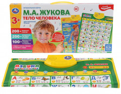 Плакат двухсторонний «Музыкальная азбука. Тело человека» - Фото 3