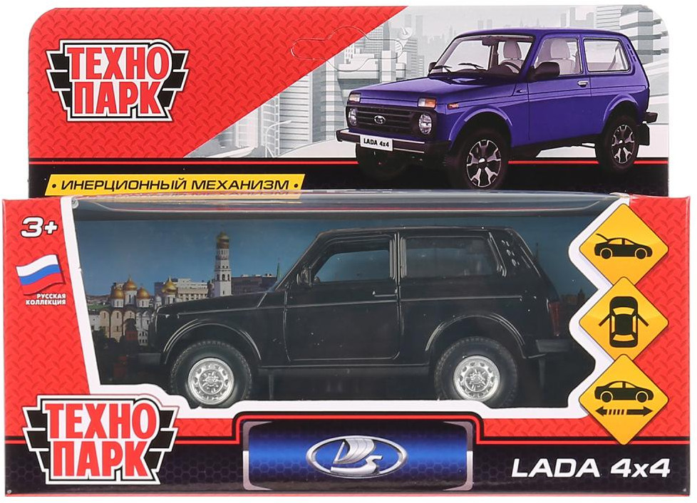 Машина инерционная «Lada 4x4» | Технопарк | Фото 2