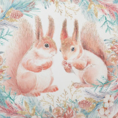 Салфетка на стол «Белочки» - Фото 2